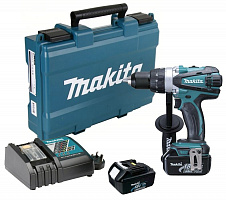 Шуруповерт аккумуляторный Makita DDF458RFE 18 V Li-Ion