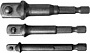 Набор адаптеров для головок 1/4"3/8" 1/2" FIT 57953