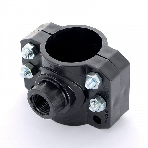 Отвод седельный ПНД UNIDELTA 50х 1/2" 1019050002 Отвод седельный ПНД UNIDELTA 50х 1/2" 1019050002