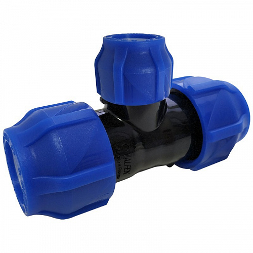 Тройник ПНД VALFEX 40х20х40 (5/25) 1210012402040 Тройник ПНД VALFEX 40х20х40 (5/25) 1210012402040