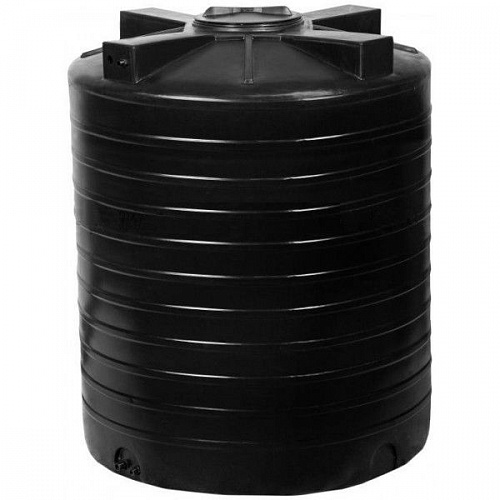 Бак для воды ATV-750 л черный цилиндрический Aquatech 1-16-1641/45