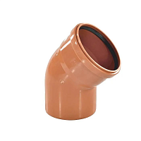 Отвод VALFEX PP ф110мм угол 45° наруж.кан (1/50) 30102110