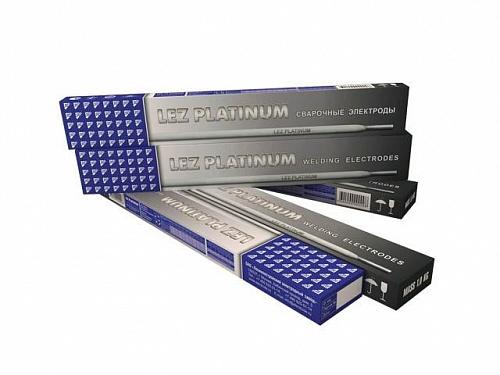Электроды сварочные ЛЭЗ PLATINUM ф 3 мм (пачка 1 кг) Электроды сварочные ЛЭЗ PLATINUM ф 3 мм (пачка 1 кг)