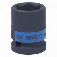 Головка торцевая KING TONY 1/2 20 мм ударная 453520М