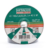 Круг отрезной по металлу  150х1,6х22  Hitachi 15016HR