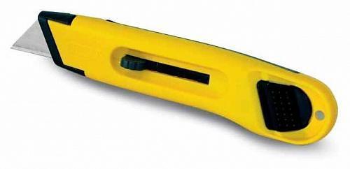 Нож со сменным лезвием трапеция плас корпус STANLEY 0-10-088 Нож со сменным лезвием трапеция плас корпус STANLEY 0-10-088
