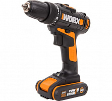 Шуруповерт аккумуляторный WORX WX101, 20В, 1.5Ач x2 коробка