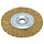Щетка для УШМ Cutop ф22,2/0.5x125мм дисковая латун 82-527