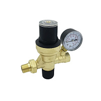 Клапан подпиточный с фильтром и манометром VALFEX 1/2" VF.514.012