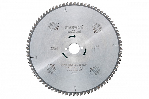 Диск пильный универсальный (190x30 z56) Multimaterial Metabo 628077000 Диск пильный универсальный (190x30 z56) Multimaterial Metabo 628077000