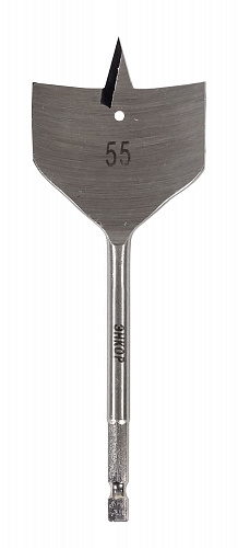 Сверло для дерева Энкор 55х152 перовое