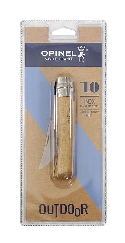 Нож Opinel №10VRI блистер 1255