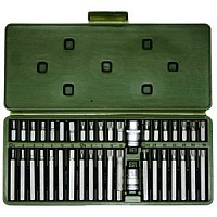 Набор вставок TORX 1/2", 3/8" 40пр ДелоТехники 627940/679400