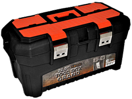 Ящик для инструмента 22,5" Grand SOLID черно-оранжевый Blocker BR3935ЧР