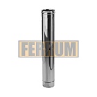 Труба-Дымоход (из нержавеющей стали 0,5 мм) ф120 х1,0м FeFLUES 20841