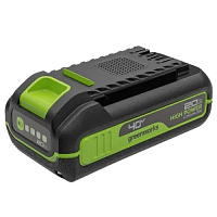 Аккумулятор Greenworks 40 В 2,0 Ач G40HP2 High Power 2958407