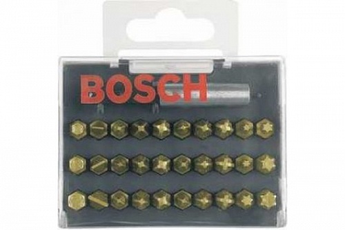 Набор вставок 30 шт 25ММ LS/PH/PZ/T TIN BOSCH 2 607 001 933 Набор вставок 30 шт 25ММ LS/PH/PZ/T TIN BOSCH 2 607 001 933
