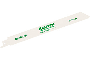 Пилка для ножовки для металла/дерева KRAFTOOL S 1122 EF BiM