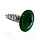 Саморез с прессшайбой 4,2х16 RAL6005 темно зеленый