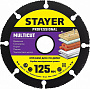 Круг STAYER HM MultiCut ф125х22 универсальный 36860-125