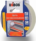 Лента противоскольжения 25мм x 5м прозрачная UNIBOB 54804