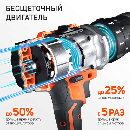 Шуруповерт аккумуляторный ударный PATRIOT BR 216UES-h 180301565