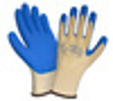 Перчатки хлопок/полиэфир с обливом latex foam 2501