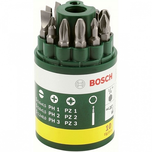 Набор вставок 9 шт универсальный бытовой BOSCH 2 607 019 454 Набор вставок 9 шт универсальный бытовой BOSCH 2 607 019 454