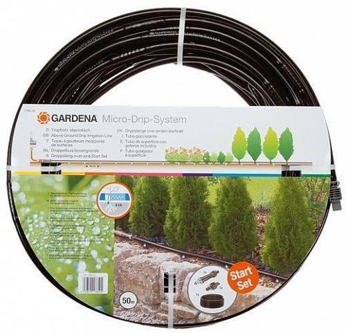 Шланг сочащийся для подземной прокладки с комплектом 50м Gardena 01385-29.000.00 Шланг сочащийся для подземной прокладки с комплектом 50м Gardena 01385-29.000.00