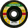 Круг лепестковый Hitachi 115х22 14А 40/Р40 прям. 752581