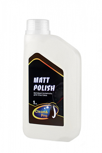 Полироль автомобильный Clean & Pro Matt polish 1л матовый Полироль автомобильный Clean & Pro Matt polish 1л матовый