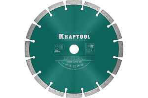 Круг алмазный Kraftool ф230х2,8х22,2 LASER-UNIVERSAL 36680-230