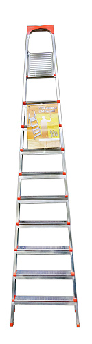 Стремянка стальная оцинков. "Энкор"10 ступеней