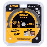 Диск пильный по фиброцементу DeWalt 165х20 4 зуб. DT1471-QZ