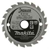 Диск пильный по дереву (85x15x1 z20) Makita B-31142