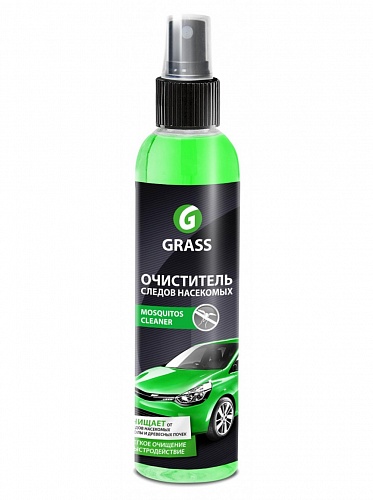 Суперконцентрат летнего стеклоомывателя, 250мл GRASS Mosquitos Cleaner 110104 Суперконцентрат летнего стеклоомывателя, 250мл GRASS Mosquitos Cleaner 110104