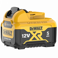 Аккумулятор DeWalt 12 В 5,0 Ач DCB126, Li-Ion DCB126-XJ