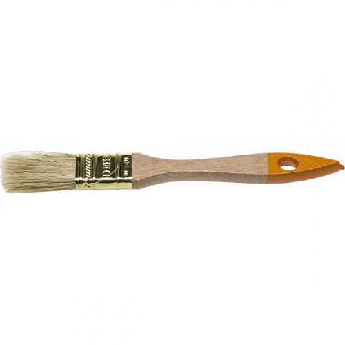 Кисть флейцевая DEXX, деревянная ручка, натуральная щетина, 20мм 0100-020 z02