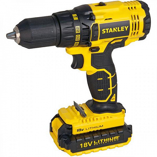 Шуруповерт аккумуляторный STANLEY SCD 20 S 2 K SCD20S2K-RU Шуруповерт аккумуляторный STANLEY SCD 20 S 2 K SCD20S2K-RU