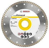 Круг алмазный Bosch ф125х22 ECO Univ.Turbo1/10 шт 2 608 615 046