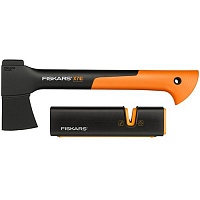 Топор туристический Х7 + точилка Fiskars 1020183