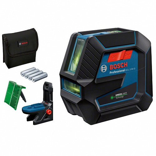 Нивелир лазерный Bosch GCL 2-50 G + RM10 (зеленый) 0 601 066 M00