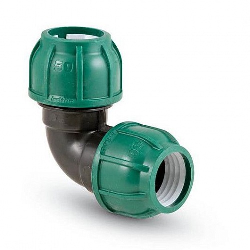 Отвод компрессионный 25х25 (PN10) Irritec IQ2132000N250 Отвод компрессионный 25х25 (PN10) Irritec IQ2132000N250