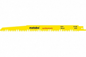 Пилки для ножовки по дереву S 1531 L 2шт Metabo 631139000