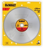 Диск пильный по металлу (355x25,4 z90) DeWalt DT1927-QZ