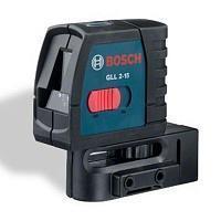 Нивелир лазерный BOSCH GLL 2-15 Prof + держатель + чехол 0 601 063 701