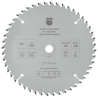 Диск пильный BERGER Ч/Р ф190x16x48z 2.6/1.8мм ATB 12° угол BG1639
