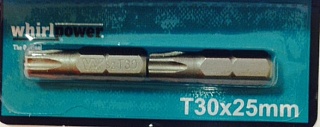 Вставка TORX Т30 25мм Whirl Power 2717025304