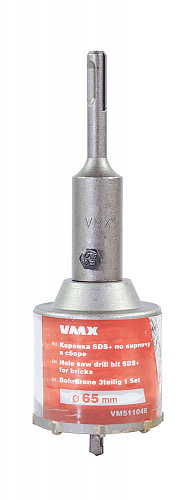 Коронка VMX SDS+ 65х50 ТС для кирпича в сборе VM511046 Коронка VMX SDS+ 65х50 ТС для кирпича в сборе VM511046