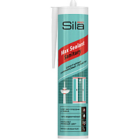 Герметик силиконовый санитарный белый 290мл PENOSIL Sila Pro SSSWH0290